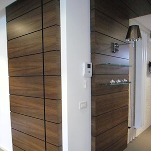 Pannellatura con porta