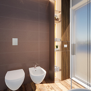 Dispensa per bagno